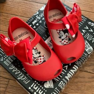 Mini Melissa Ultra Minnie Mouse II Mary Jane NWT
